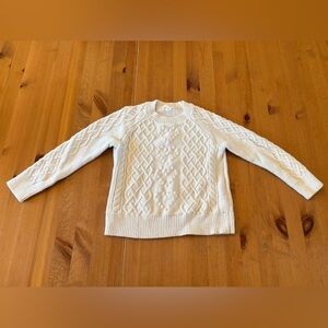 Crewcuts Cream Knit Sweater